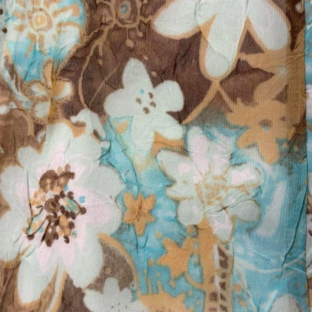y2k boho floral midi skirt - Picture 5 of 5